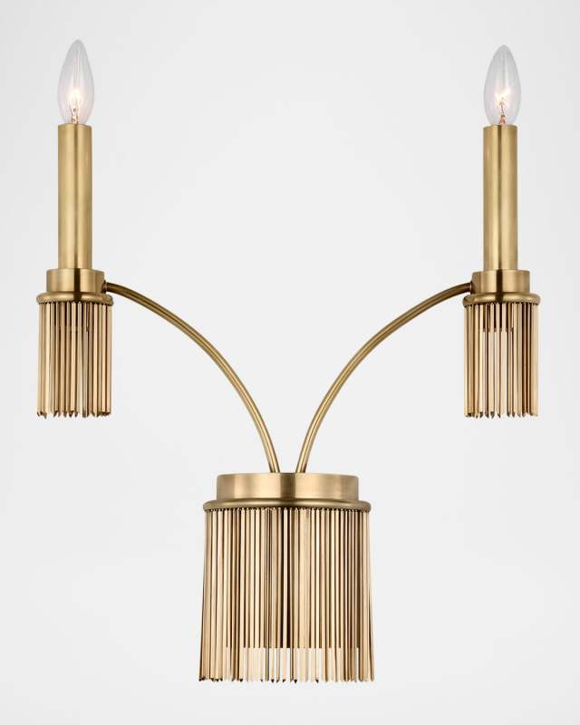 Sutton 2-Light Wall Sconce by Fisher Weisman